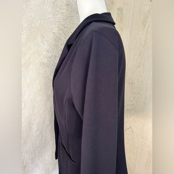 Worthington Black One-Button Suit Jacket Blazer Fully Lined size medium - Picture 7 of 13